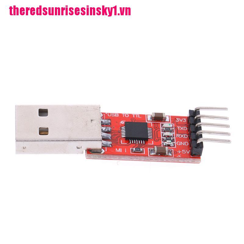 【3C】 CP2102 T1 3.3v to ttl uart module serial converter download usb drive wire brush