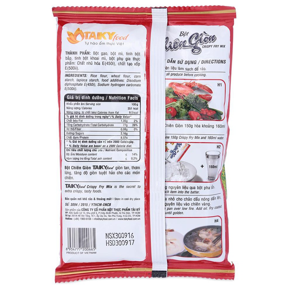 Bột chiên giòn Tài Ký 150g