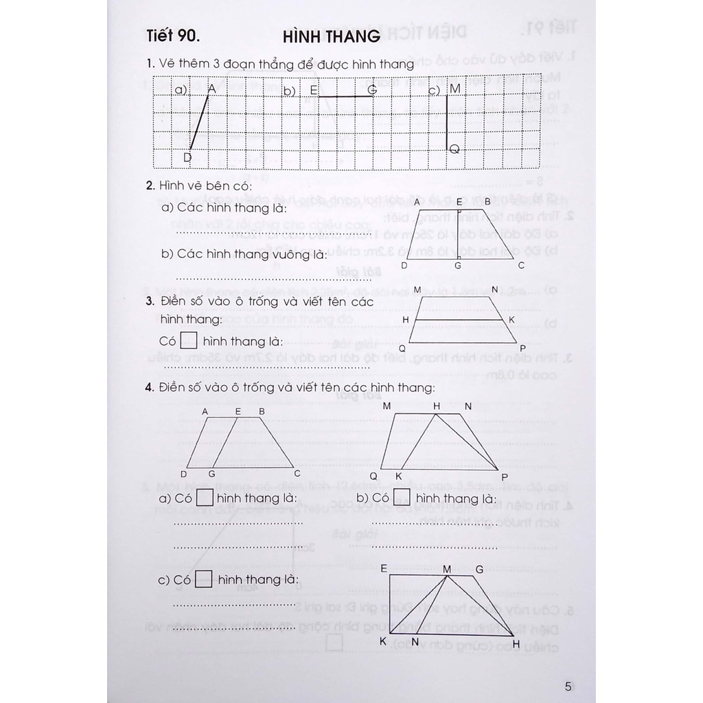 Sách Vở Luyện Toán 5  - Tập 2