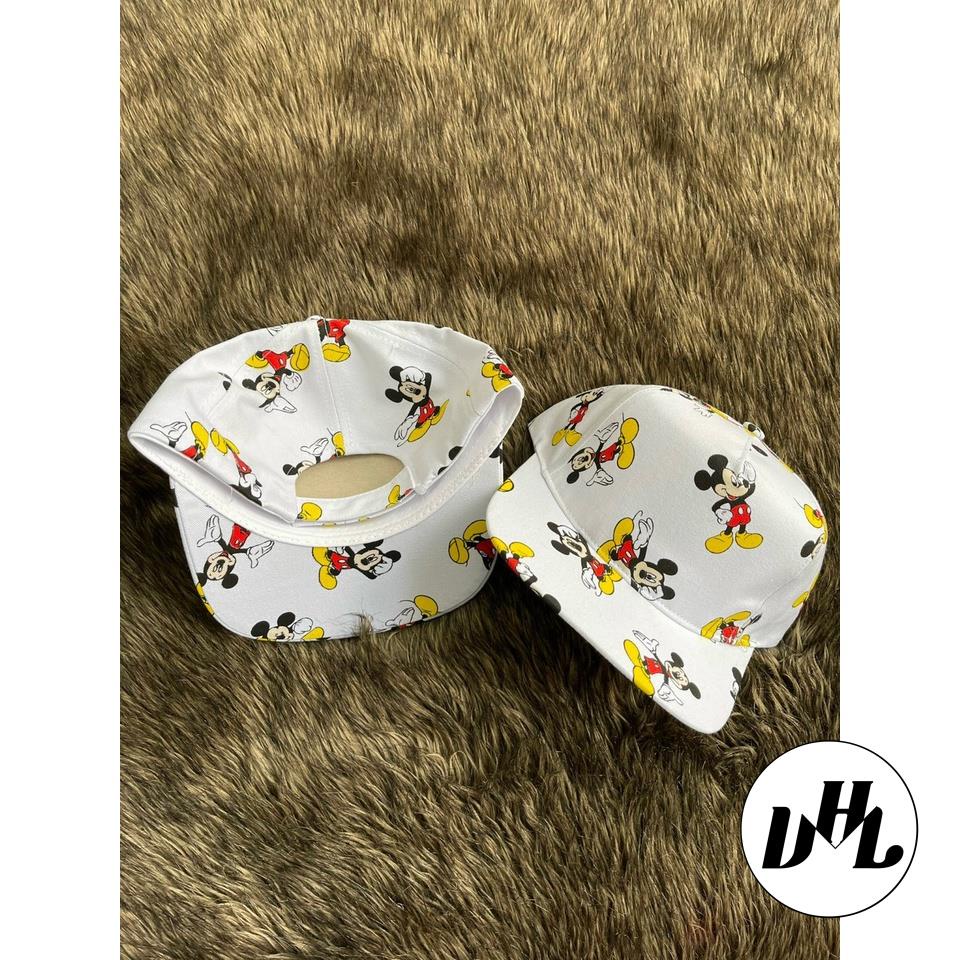Mũ cho bé (3 đến 6 tuổi), nón trẻ em HIPHOP SNAPBACK MICKEY cho bé vải mịn cao cấp thời trang (Ảnh thật)