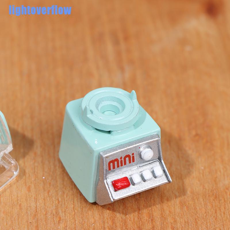 Mô Hình Máy Xay Sinh Tố Mini Bằng Nhựa Trang Trí Nhà Búp Bê