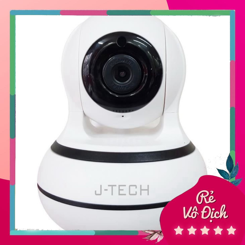 Camera wifi J-Tech HD6602B (Quay 360 độ, đàm thoại 2 chiều) {metom}