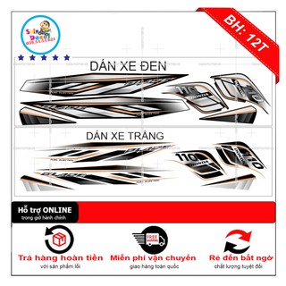 [SHIN DECAL] Tem xe wave BLADE 110