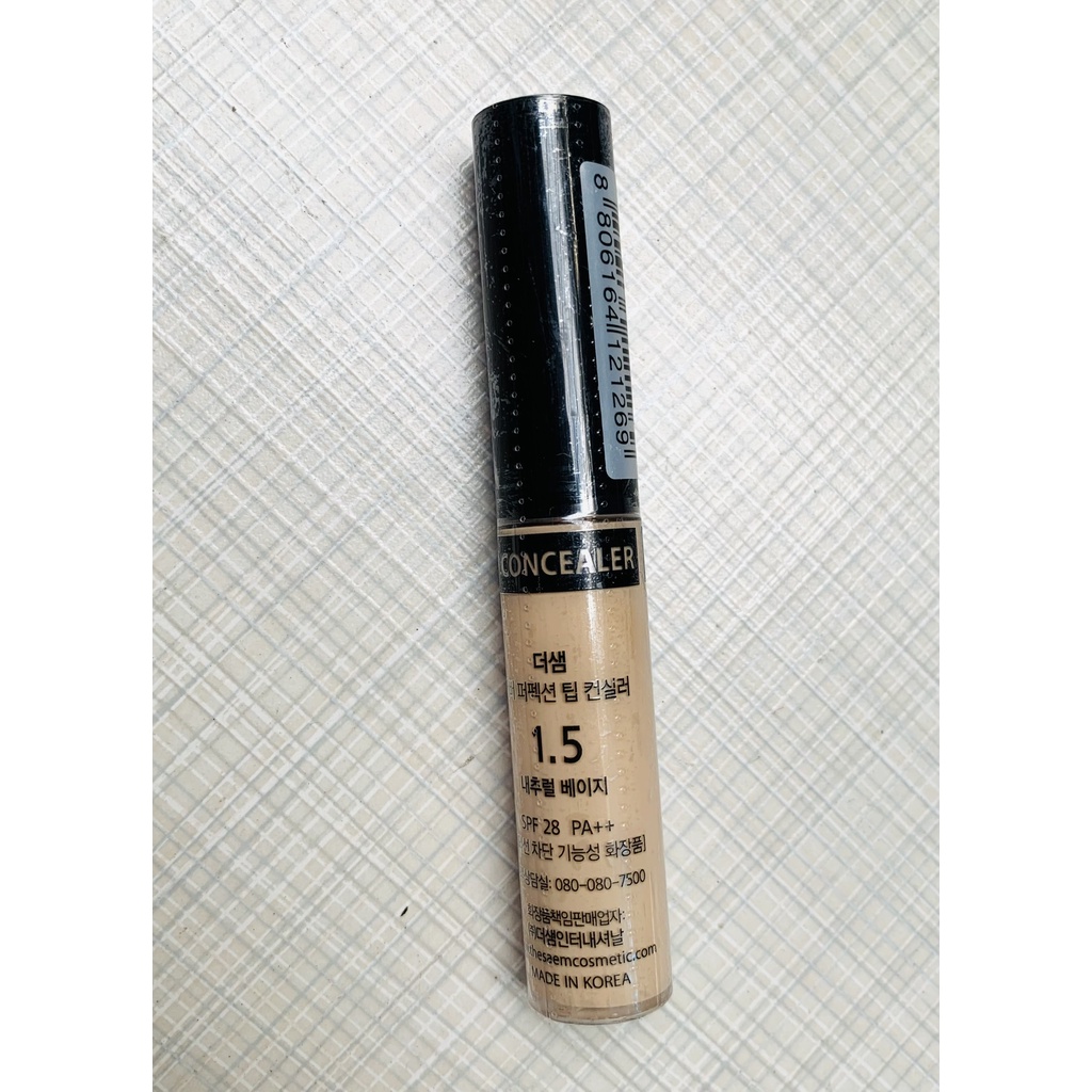 THANH CHE KHUYẾT ĐIỂM THE SAEM COVER PERFECTION TIP CONCEALER SPF28/PA++