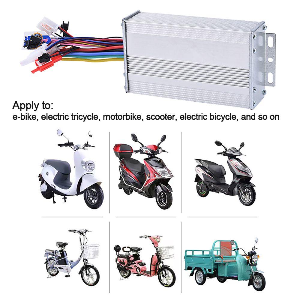 MUVAKO Bộ Điều Khiển Không Chổi Than 36V / 48V 350W Chuyên Dụng Cho Xe Máy Điện