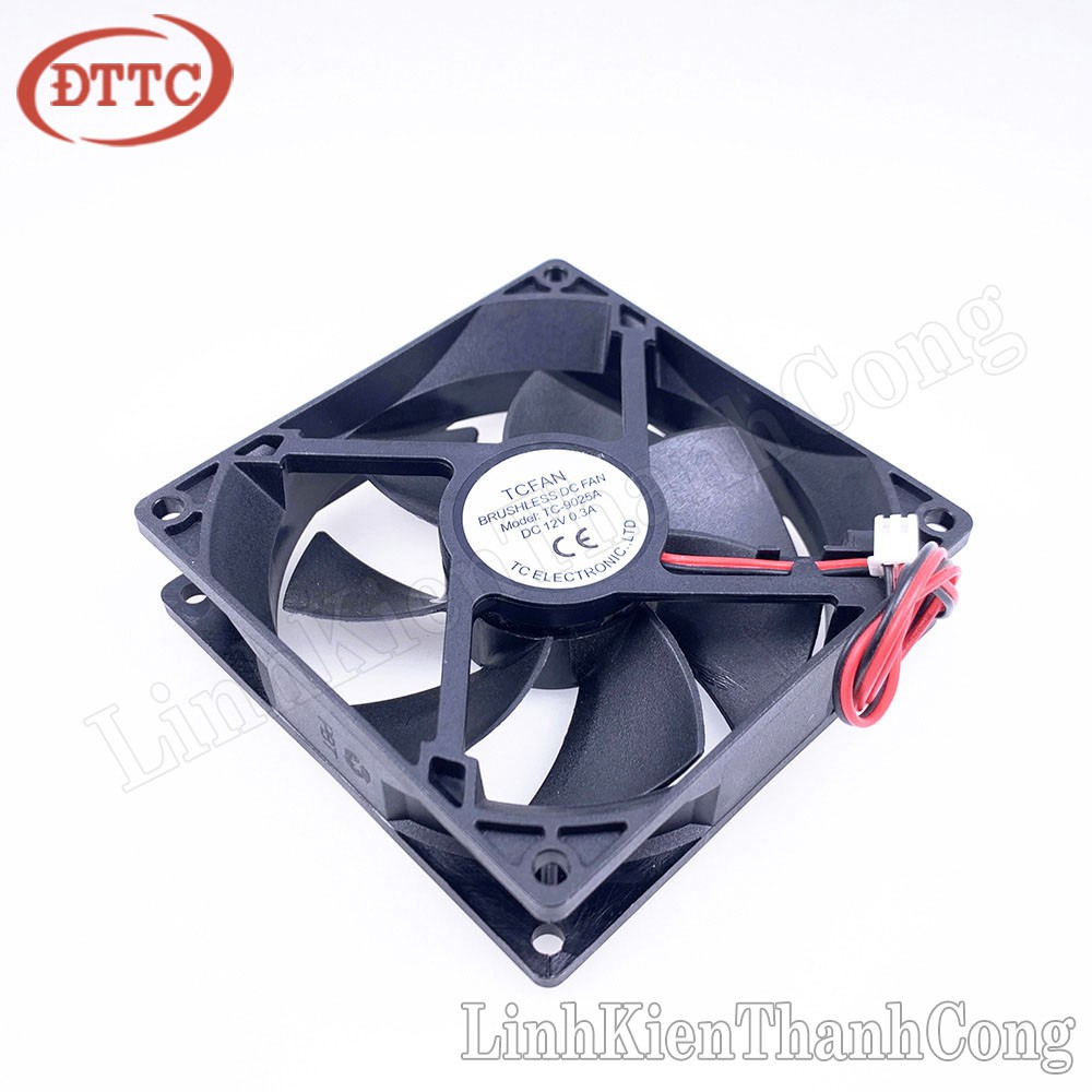 Quạt Tản Nhiệt 9cm 9025 9x9x2.5cm 12V 0.3A