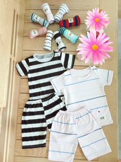 Set 5 bộ cộc tay HM cho bé