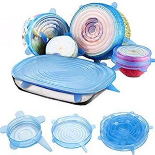 Set 6 nắp đậy thực phẩm silicon