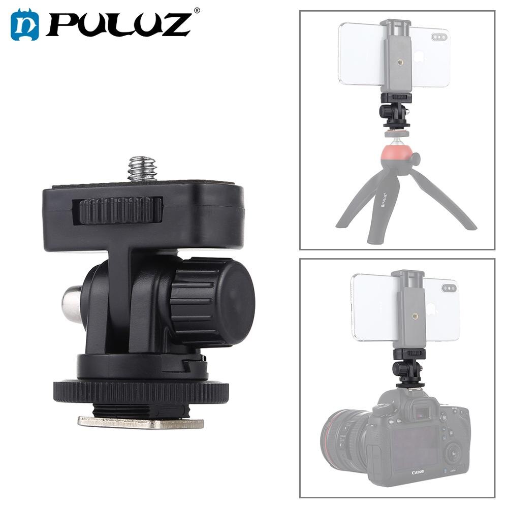 Ngàm gắn máy ảnh PULUZ 1/4 inch cho điện thoại thông minh/DSLR