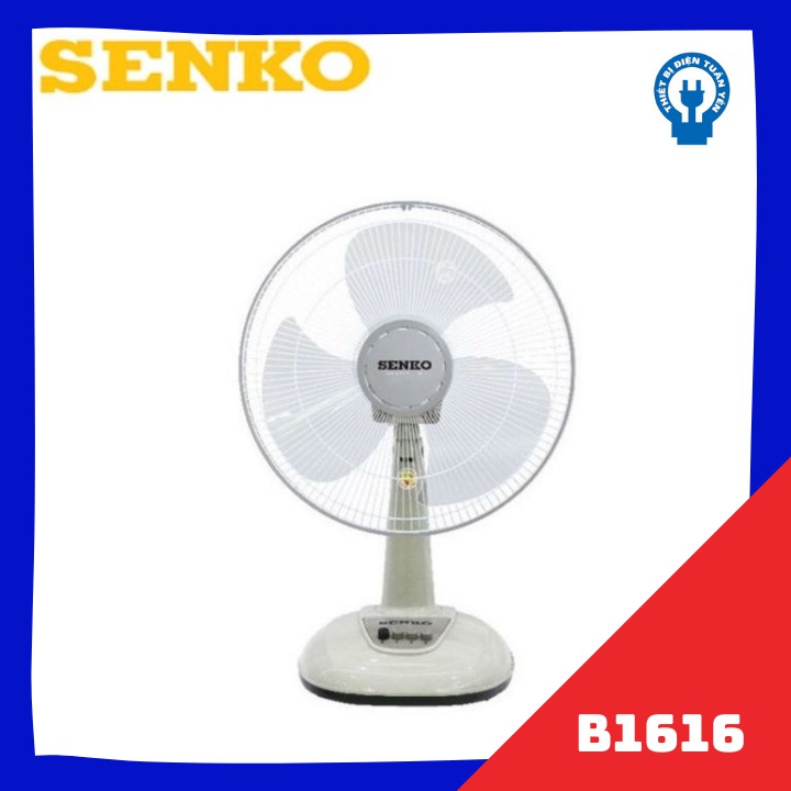 CÓ NOWSHIP Quạt bàn Senko B1612/B1616 CHÍNH HÃNG