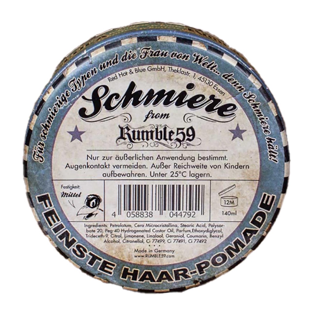 Pomade tạo kiểu tóc Schmiere Limited Edition Medium - Hip Shaking Hank 140ml