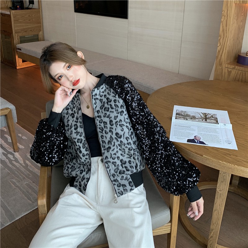 (ORDER) Áo bomber da beo tay tán kim sa cá tính | BigBuy360 - bigbuy360.vn