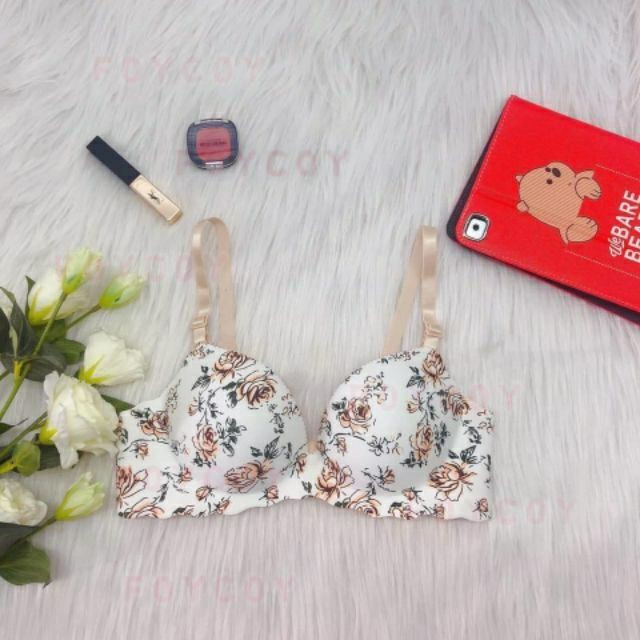 ÁO NGỰC SU 3D HOA HỒNG NÂNG NGỰC TẠO KHE [BI & CI] | BigBuy360 - bigbuy360.vn