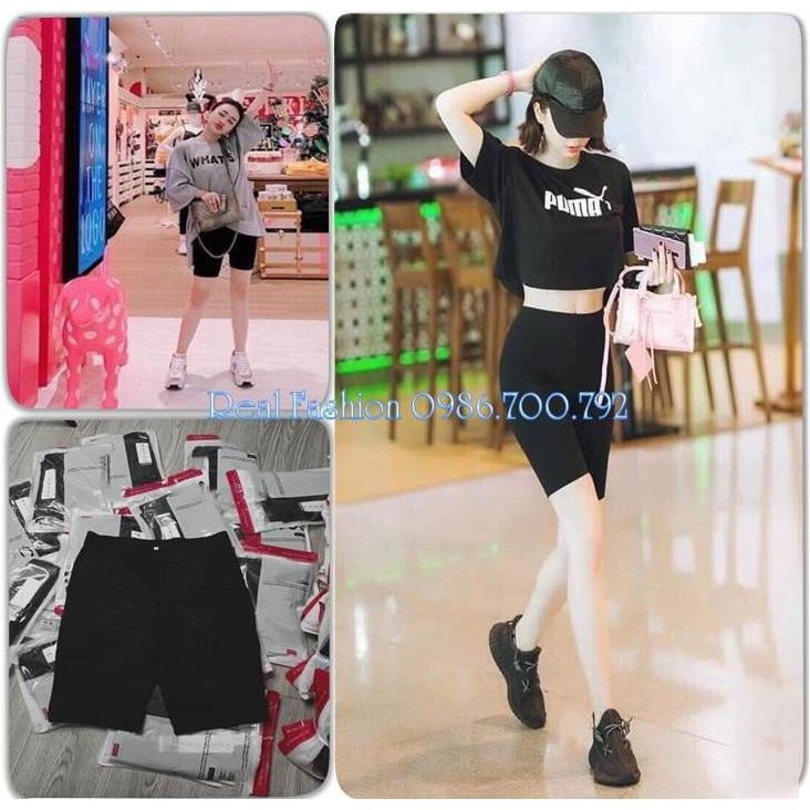 Quần Legging nữ,quần legging nâng mông dáng đùi ,cạp cao co giãn 4 chiều ngoại cỡ đến 110kg Real Fashion | BigBuy360 - bigbuy360.vn