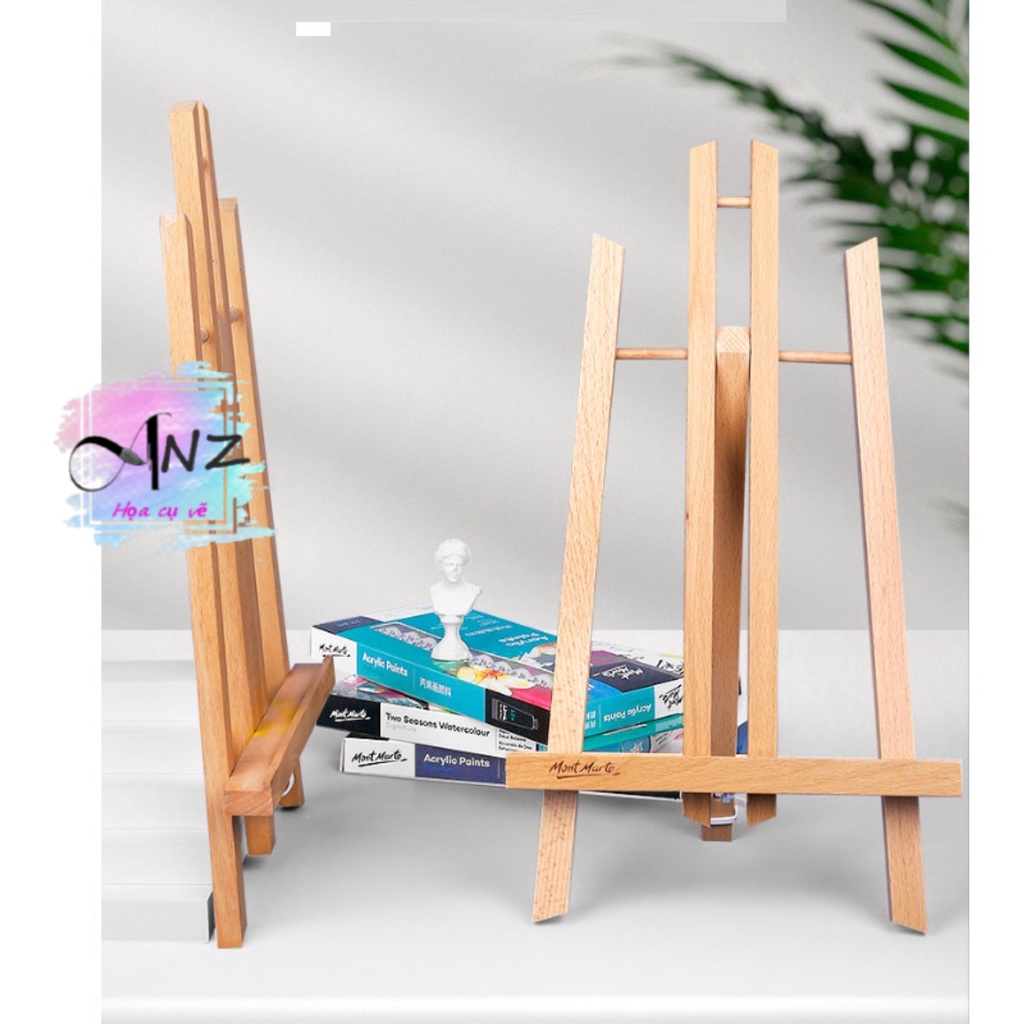 Giá vẽ gỗ Mont Marte - Giá vẽ kê tranh - trang trí