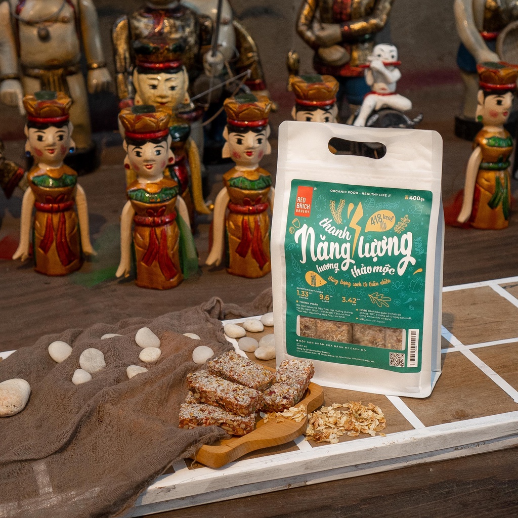 Thanh Năng Lượng Hương Thảo Mộc 400g Chuẩn Ăn Kiêng Healthy