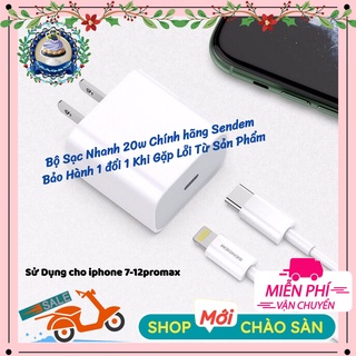 Bộ Sạc Nhanh iPhone 18W iphone Công Nghệ PD-Sử Dụng Cho iPhone 11/11Pro/11 Pro Max / 8/8 Plus / X/Xs /Xs Max