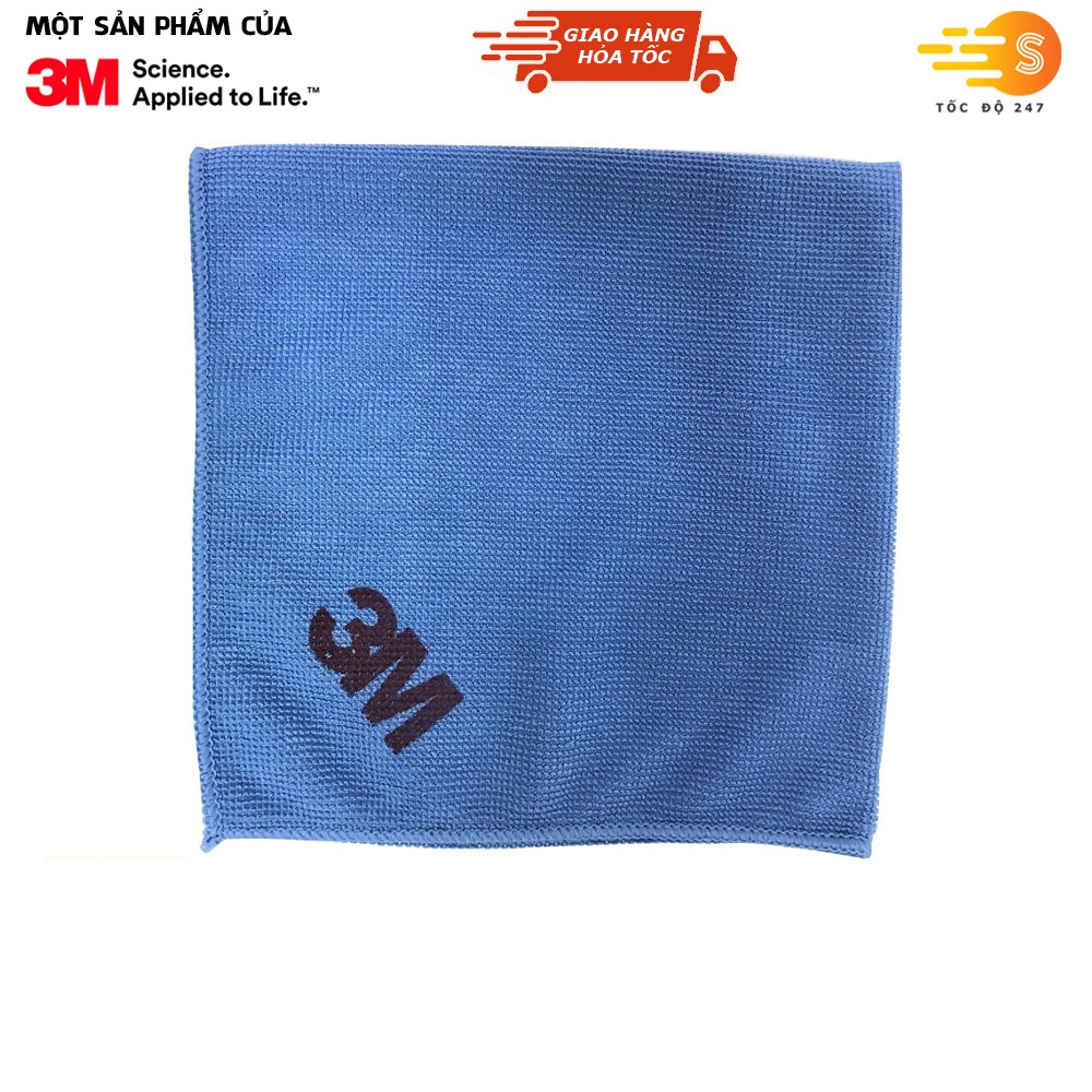 Khăn lau đa năng chuyên dụng cho ô tô Microfiber 3M 36x36cm