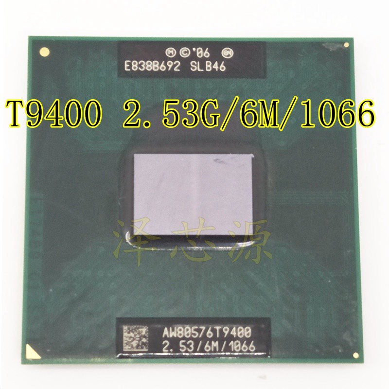 Mới Ổ Cắm T9400 Cpu 6m Cache Cache 2.53 Ghz 1066 Mhz Fsb 478 Cho Gm45 Pm45