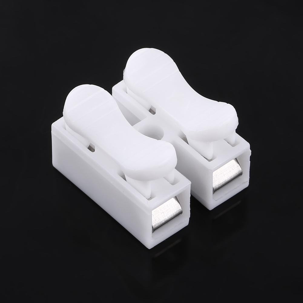 100 Đầu nối dây điện 2 chấu 10A 220V
