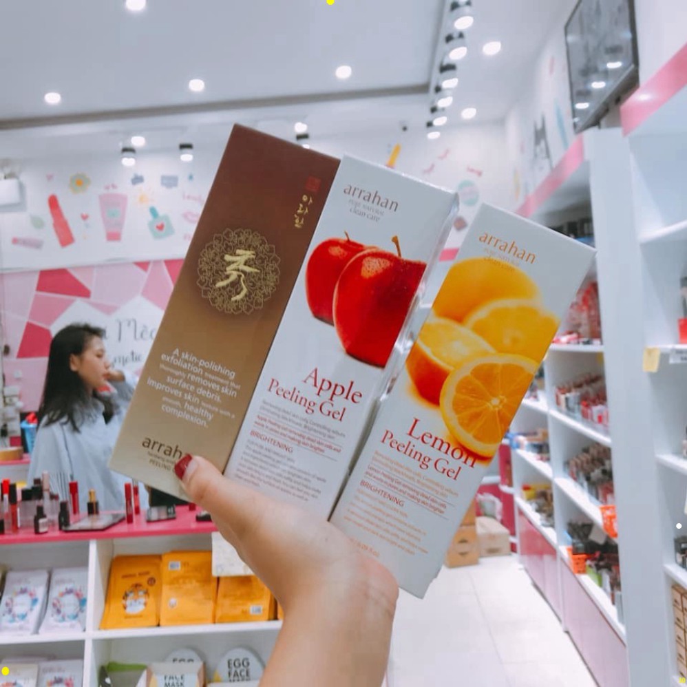 Tẩy Da Chết Làm Trắng Da Hoa Quả Arrahan, gel tẩy tế bào chết Arrahan Whitening Peeling kích trắng da fre | BigBuy360 - bigbuy360.vn