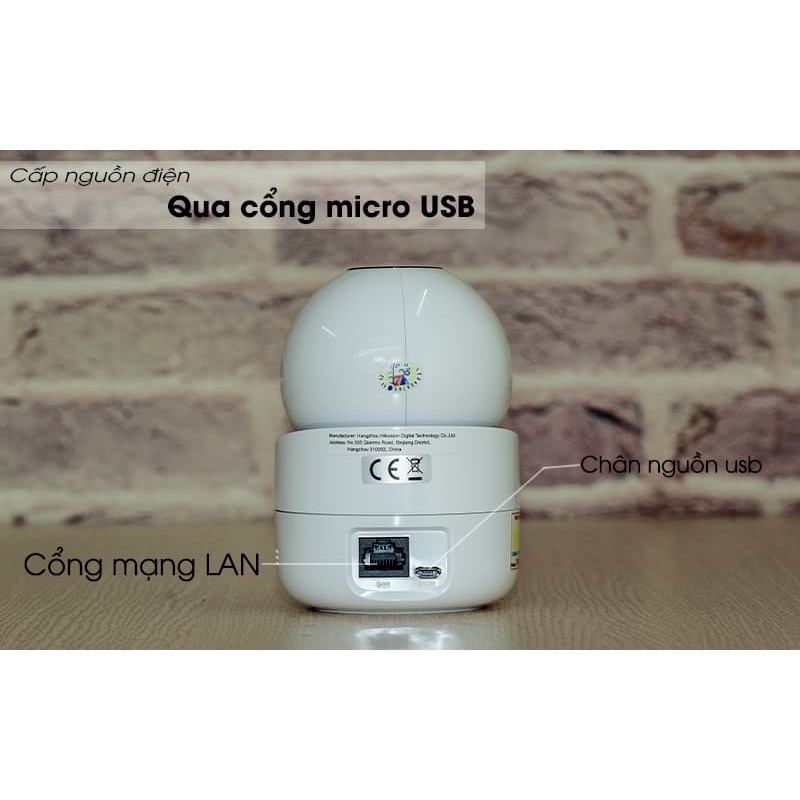 Camera IP Wifi Hikvision an ninh trong nhà Q21 1080p - TRANGIATELECOM