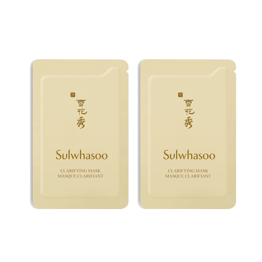 [2 gói] mặt nạ lột Sulwhasoo Clarifying Mask Ex 3ml/gói - Gói mặt nạ lột sulwhasoo