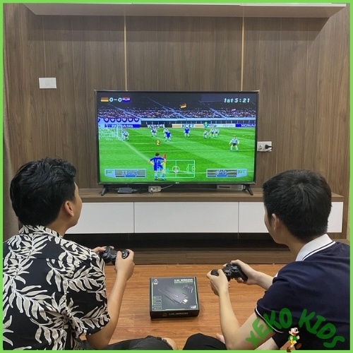 Máy chơi Game điện tử cầm tay không dây Stick 4k HDMI 3500 trò + thêm 20 game mới, game việt hóa Xeko 31