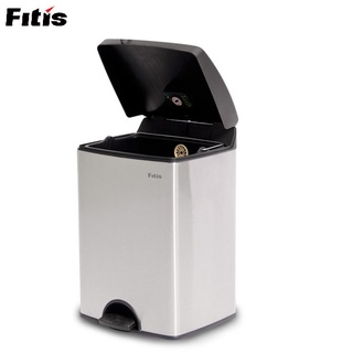 Thùng rác fitis đạp vuông 15 lít giao hàng siêu tốc hcm