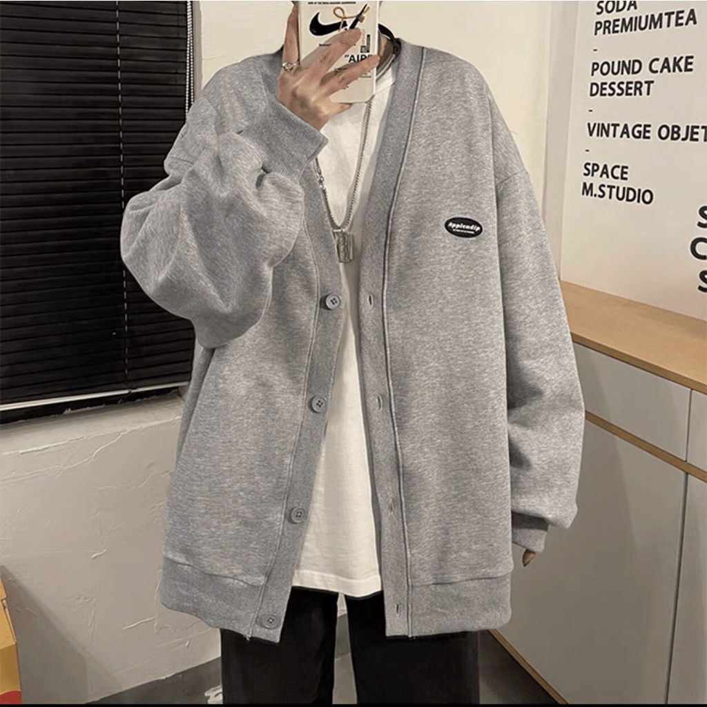Áo khoác nỉ ngoại form to y hình thời trang cá tính 2022 genz cho các bạn trẻ MIDU FASHION