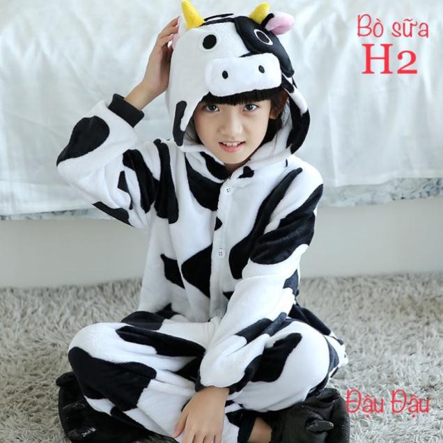 BỘ ĐỒ HÌNH THÚ - BÒ SỮA
