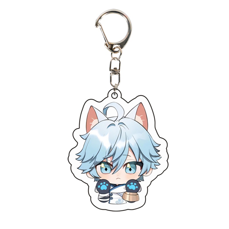 Móc Khóa Acrylic Hình Nhân Vật Game Venti Paimon Tartaglia