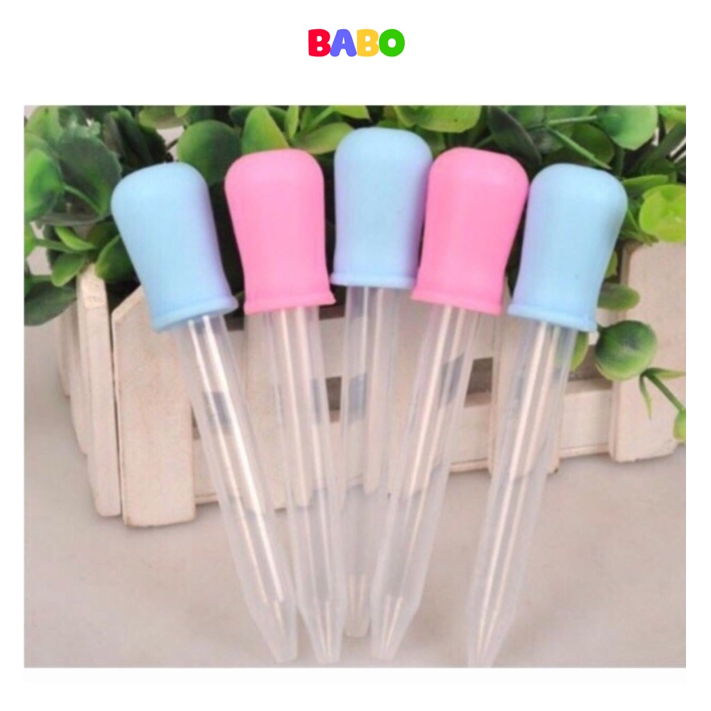 Ống hút sữa, bón thuốc loại 5ml có vạch ml BABO TBB16