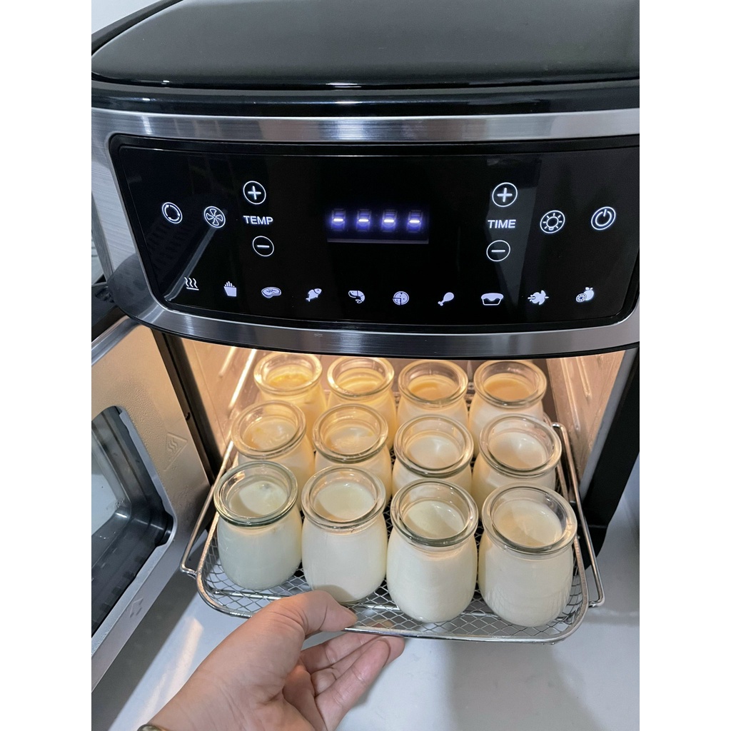 Nồi chiên không dầu Kangaroo KG12AF1A -  DUNG TÍCH KHỔNG LỒ 12L - Lò chiên không dầu biến hóa mọi món ăn ngon