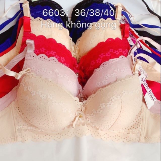 (6603))áo lót ren nâng ngưc_mút mềm