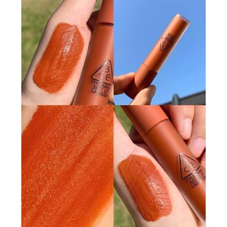 Son kem lì 3ce Soft Lip Lacquer màu Cam Đất mã Tawny Red