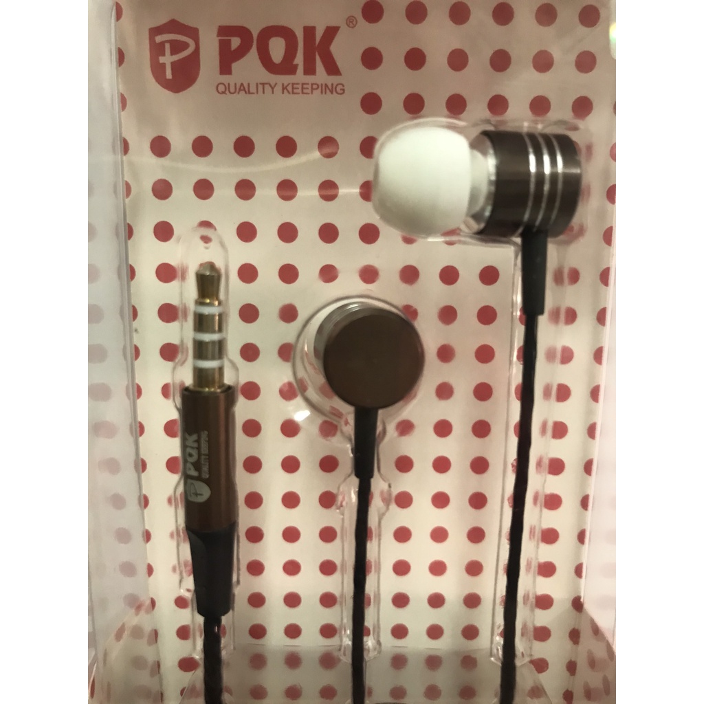 Tai nghe điện thoại nhét tai PQK 6 âm thanh cực đỉnh