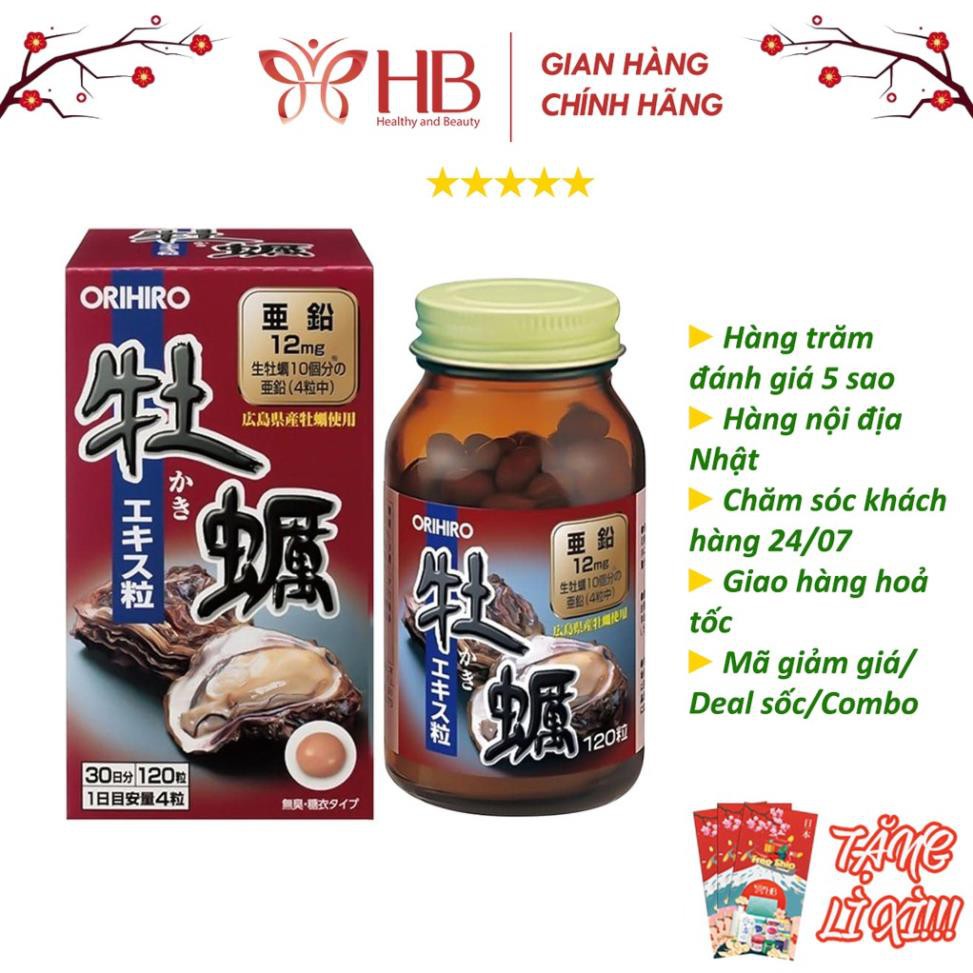 Tinh Chất Hàu Tươi Orihiro Oyster Nhật Bản