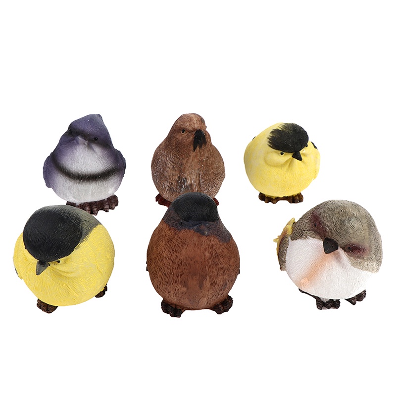 [nofreeVN]Magpie Birds Vividly Sparrow Garden Decoration Tree Home Outdoor Yard Ornaments