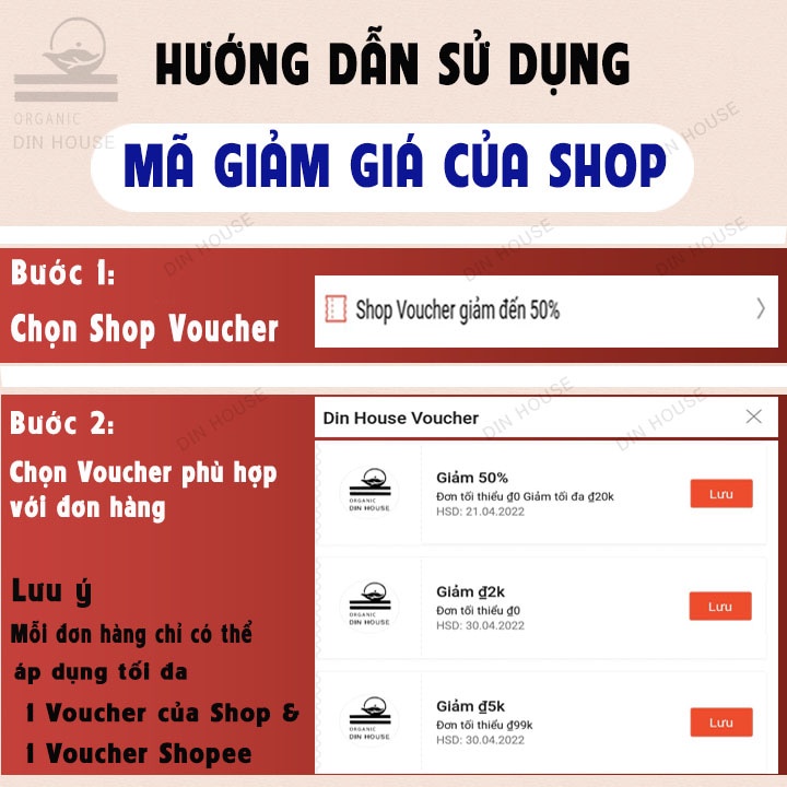 Chè dưỡng nhan giải nhiệt đẹp da 30gr nguyên liệu tự chọn dành cho Set lớn 30-50g CDN02