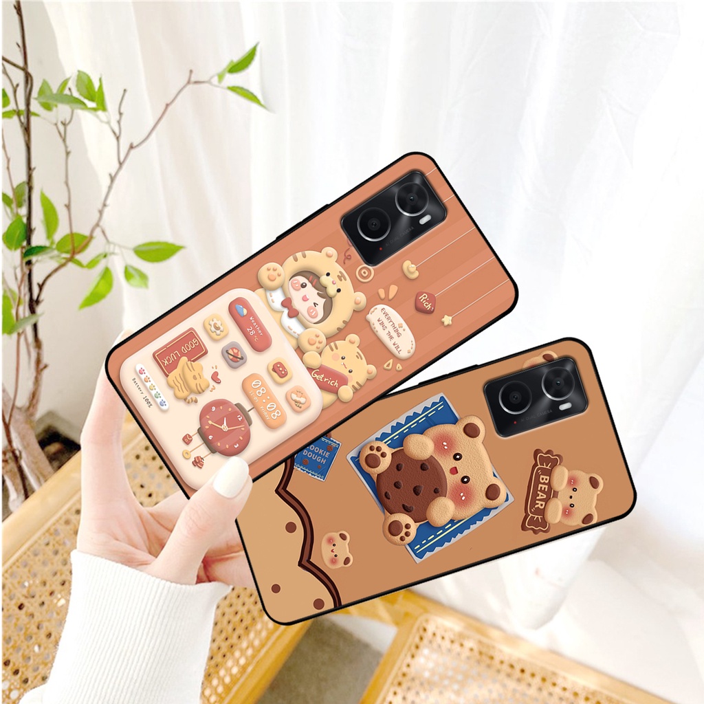 Ốp lưng Oppo A36 - Oppo A76 in hình gấu dễ thương. ốp chống sốc bền đẹp