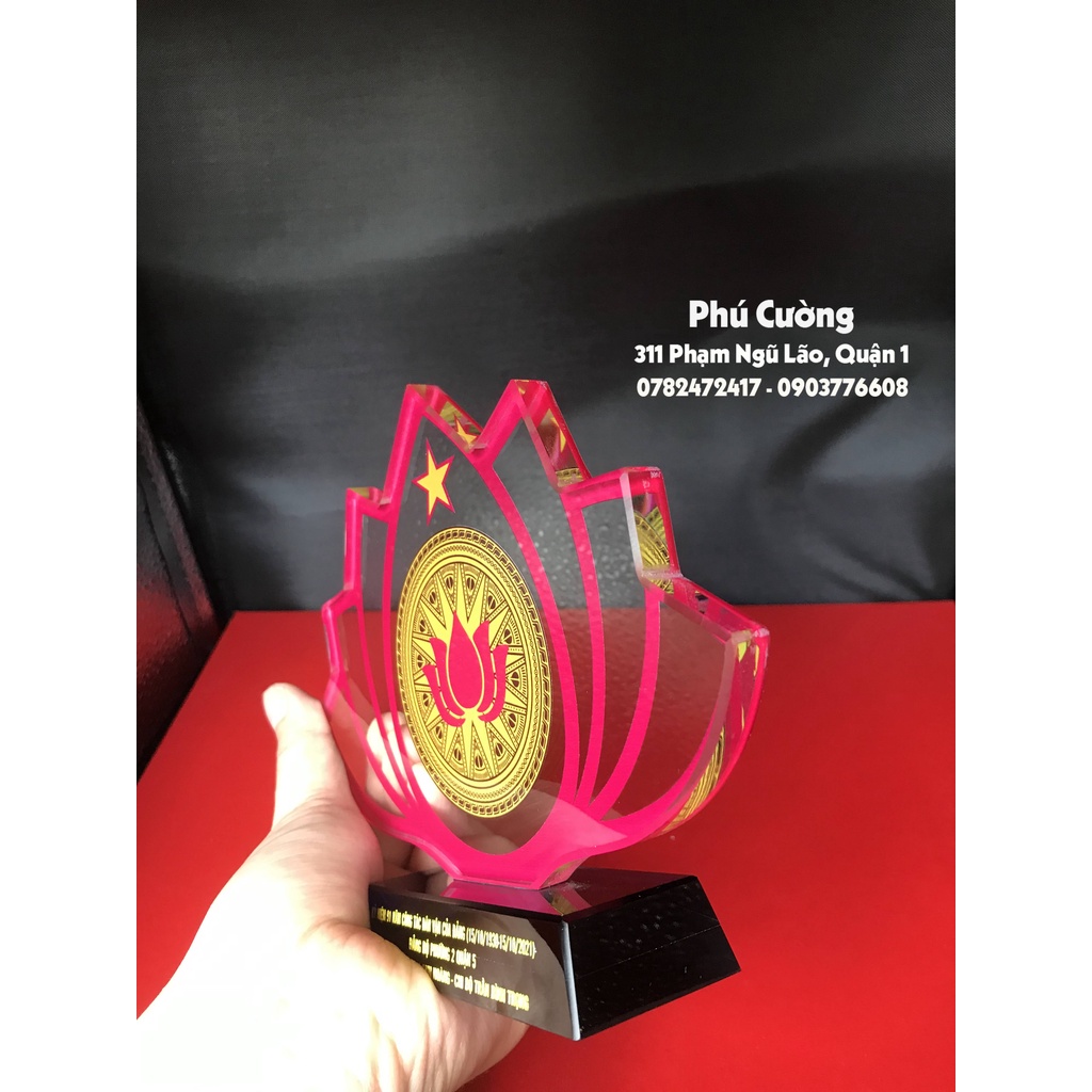 Kỷ Niệm Chương - Pha Lê - Bông Sen 7 Cánh