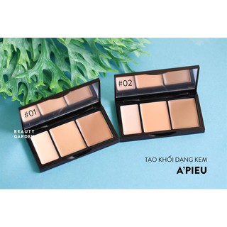 Phấn tạo khối A'pieu Small Face Shading Kit