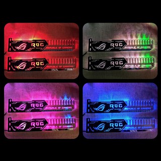 Thanh Led RGB ROG Republic of gamers đồng bộ Hub , Dùng độ trang trí cho VGA máy tính
