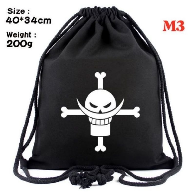 Balo Dây Rút One Piece - Luffy Mũ Rơm