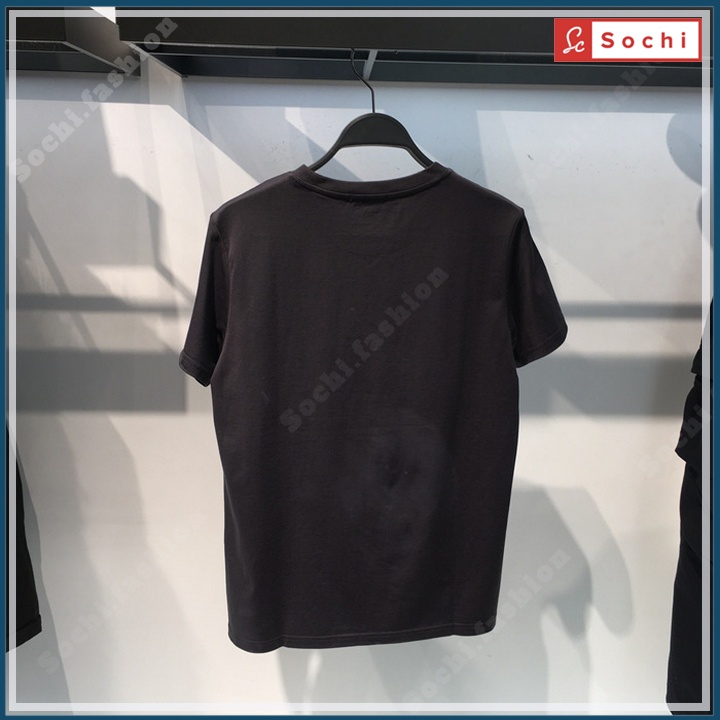 Áo thun unisex nam tay ngắn chất phông cổ tròn in hình phong cách Hàn Quốc mã GZ312