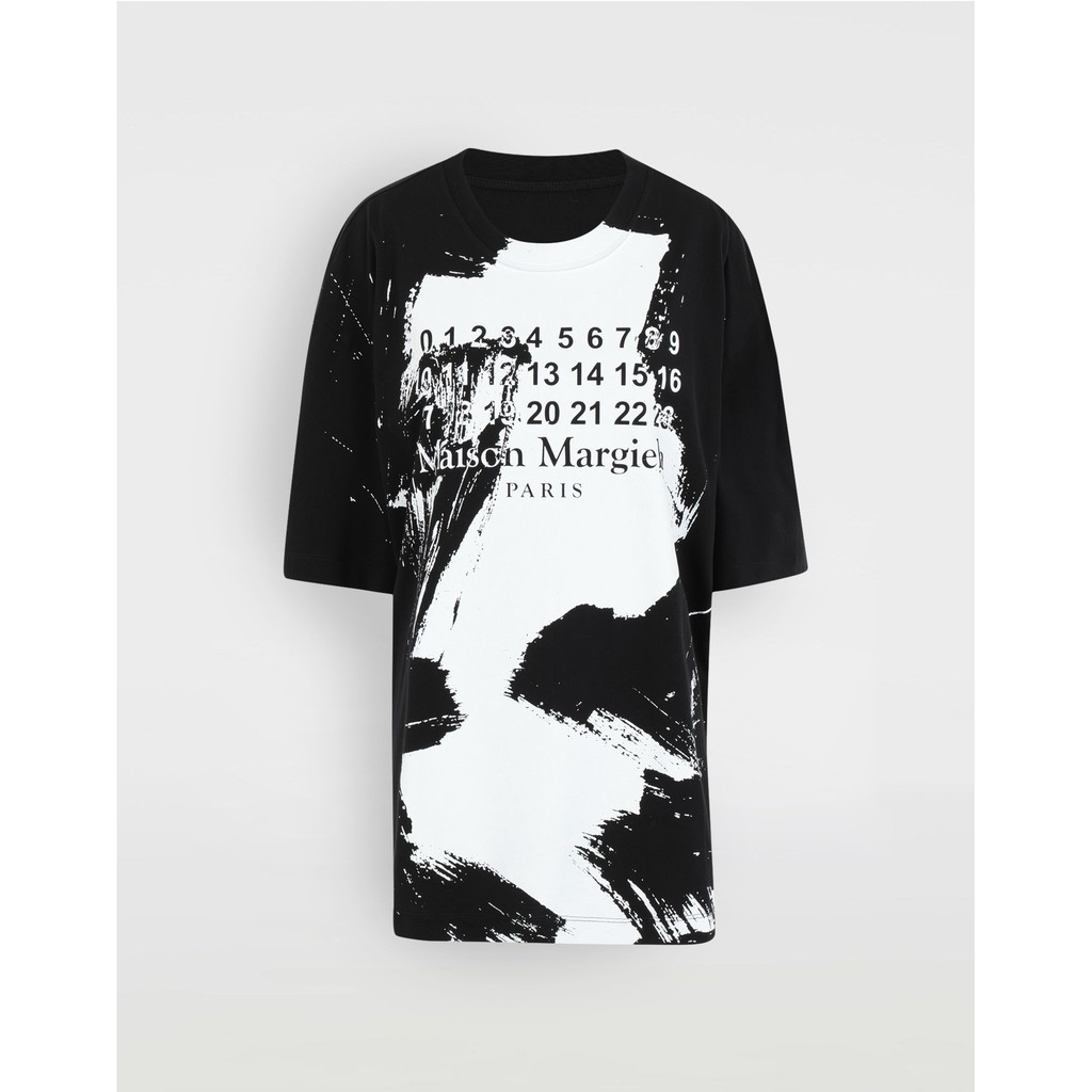 Áo thun ngắn tay Mais0n Margiela logo print oversize T-shirt ss20