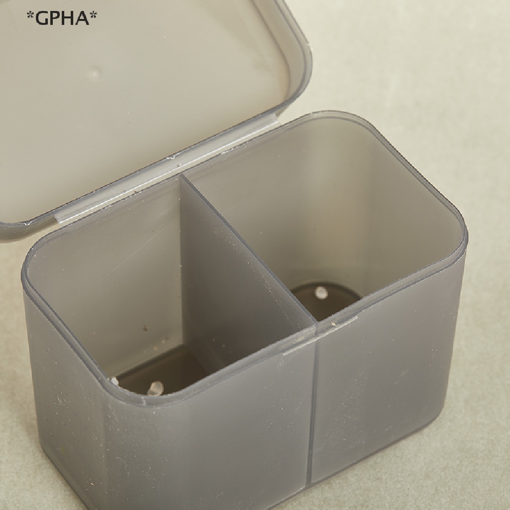 Hộp Đựng Bông Tẩy Trang / Bông Tẩy Trang Hai Ngăn [Hot