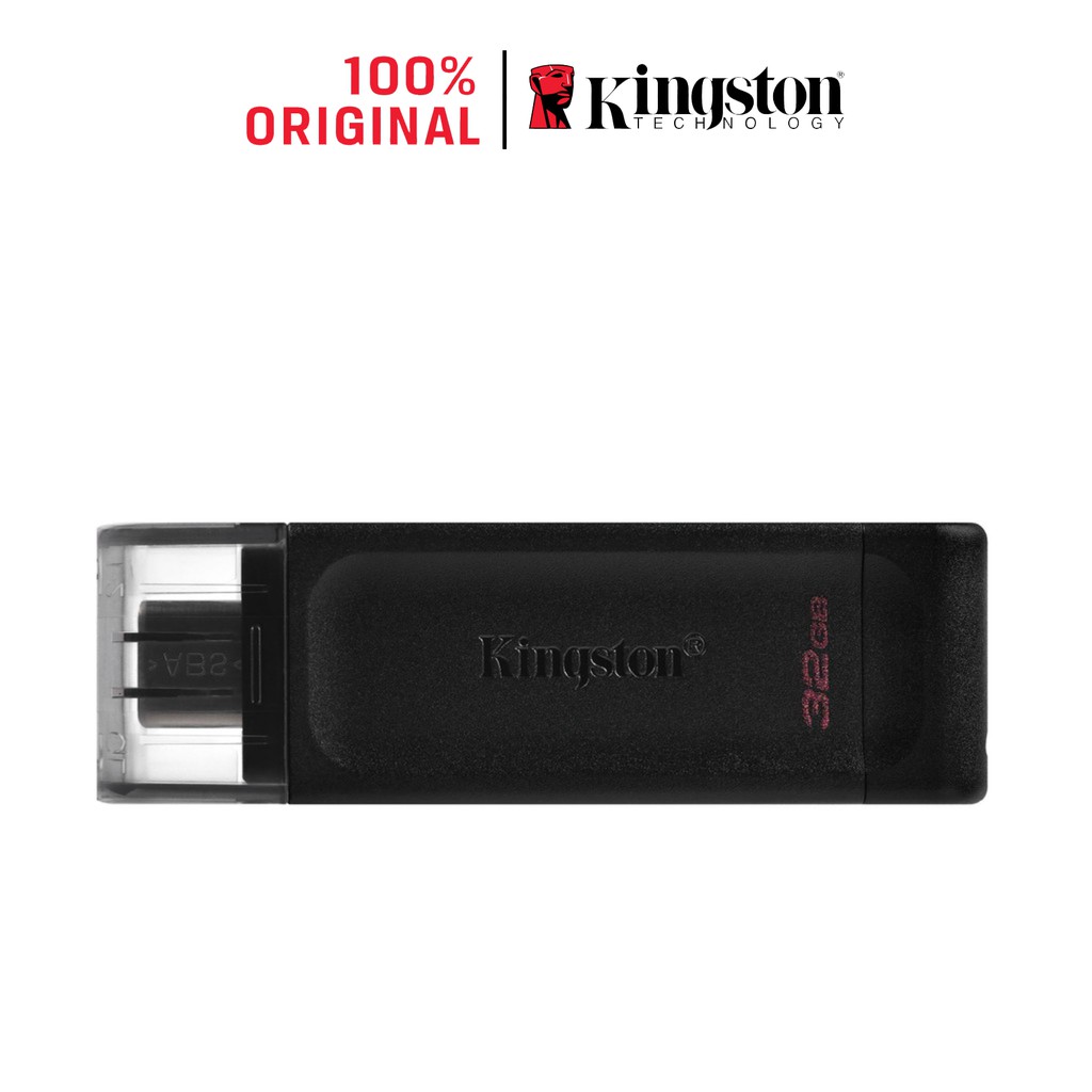 USB-C 3.2 Kingston DataTraveler DT70 32Gb type C tương thích sử dụng cho máy tính xách tay, máy tính bảng và điện thoại