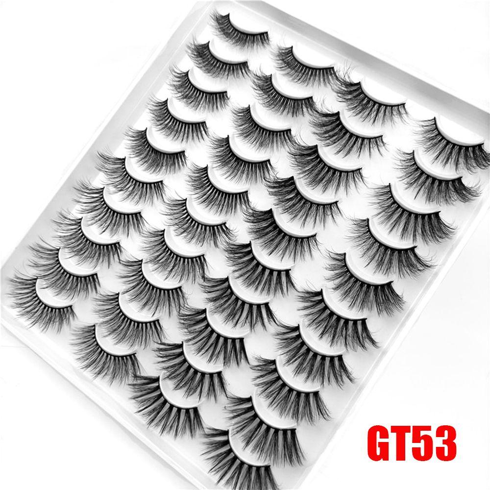 Set 20 Cặp Lông Mi Giả Mi Giả MIH SKONHED Trang Điểm Làm Đẹp